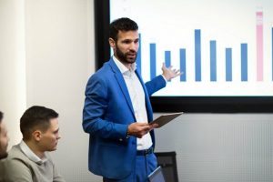 reunião de vendas bem sucedida